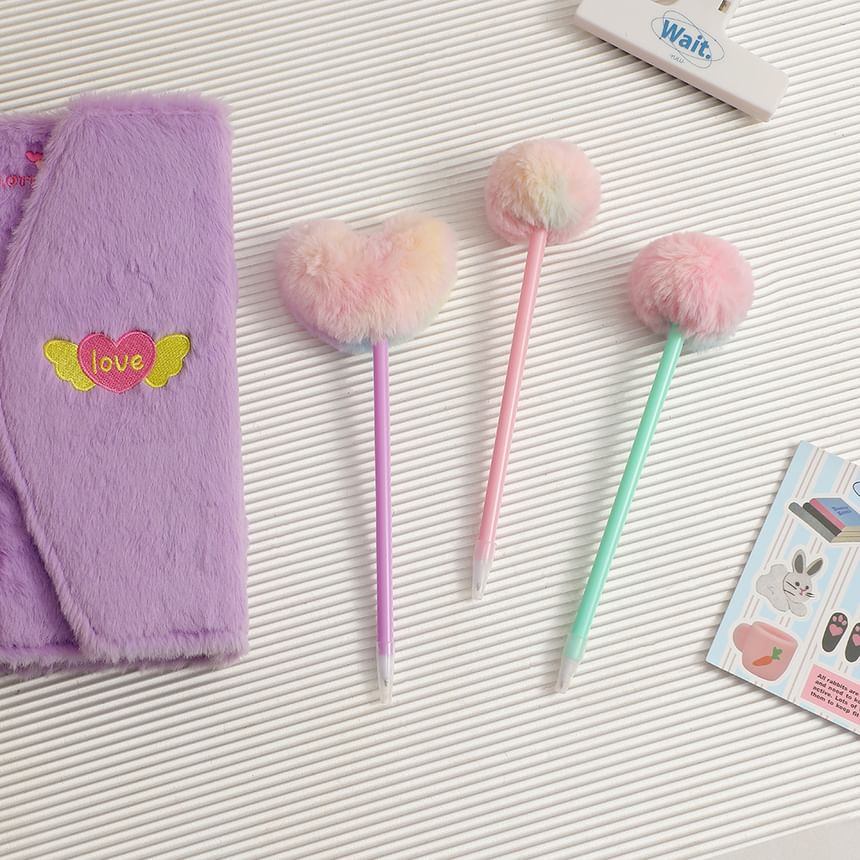 CaDarr - Hart / Pom Pom Chenille Pen