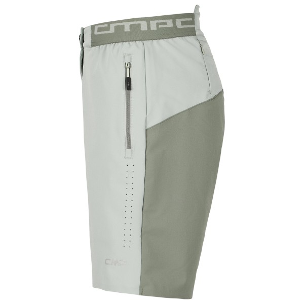 CMP - Women's Free Bike Stretch Bermuda + Mesh Underwear - Pantalon de cyclisme