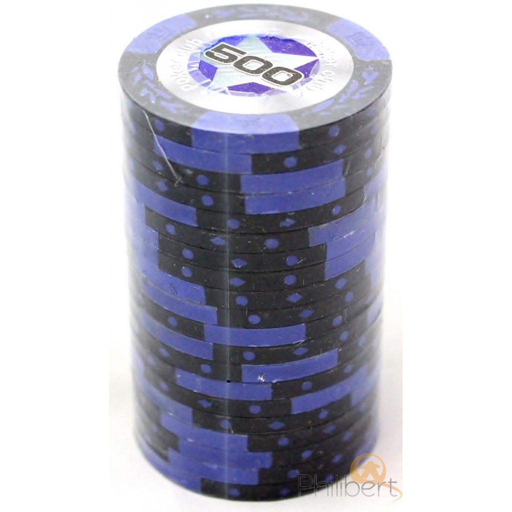 20 Jetons de poker Crown - Marqué 500