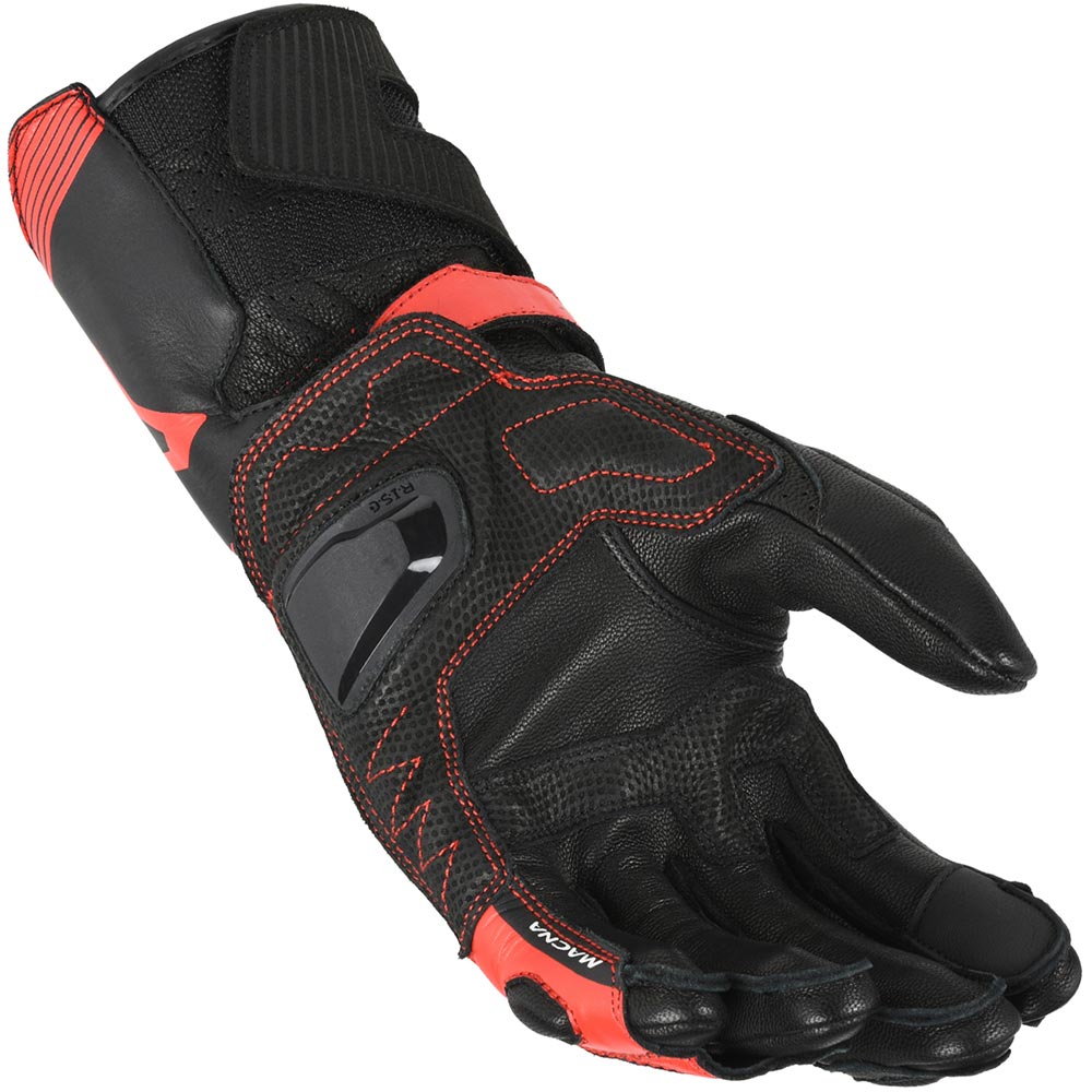 Macna - Gants Thandor Noir / Rouge