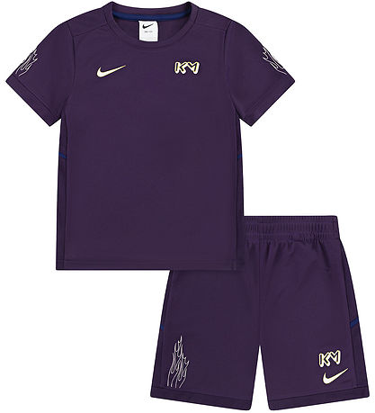 Nike Shorts Set - T-Shirt/Shorts - Dri-Fit - Grand Purple