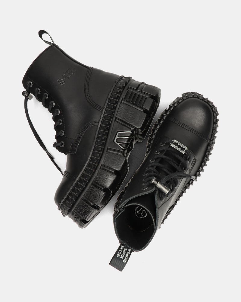New Rock Veterboots  - zwart