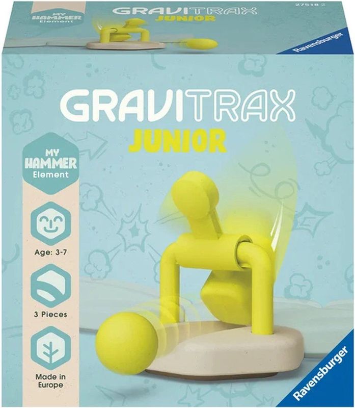 Ravensburger - GraviTrax Junior Element Hammer - Knikkerbaan - Kunststof