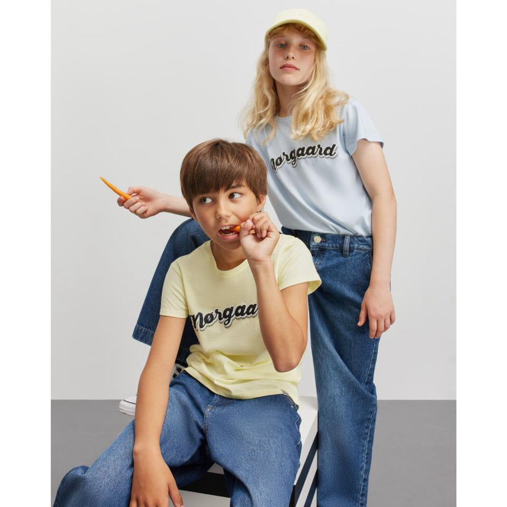 Køb Mads Nørgaard Cashmere Blue Single Økologisk Tuvina Tee