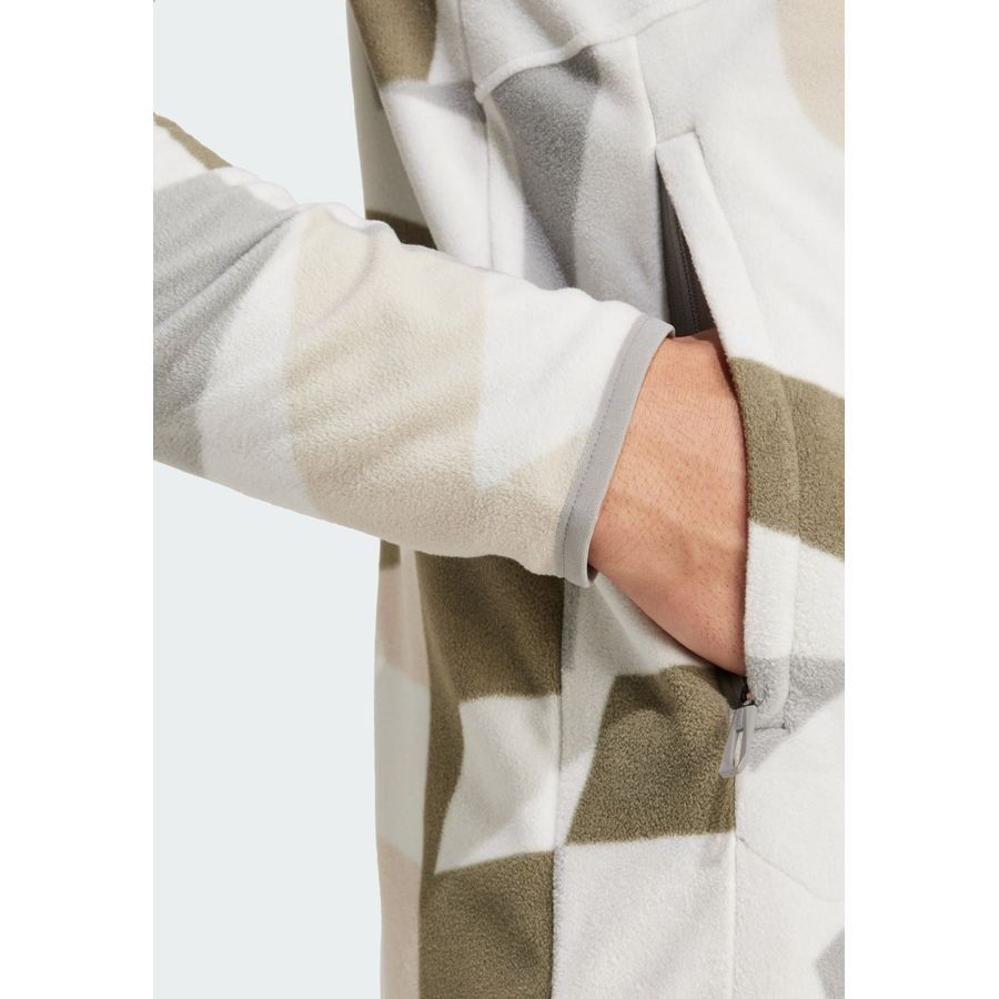 Adidas Veste molleton entièrement zippée imprimée Terrex Multi