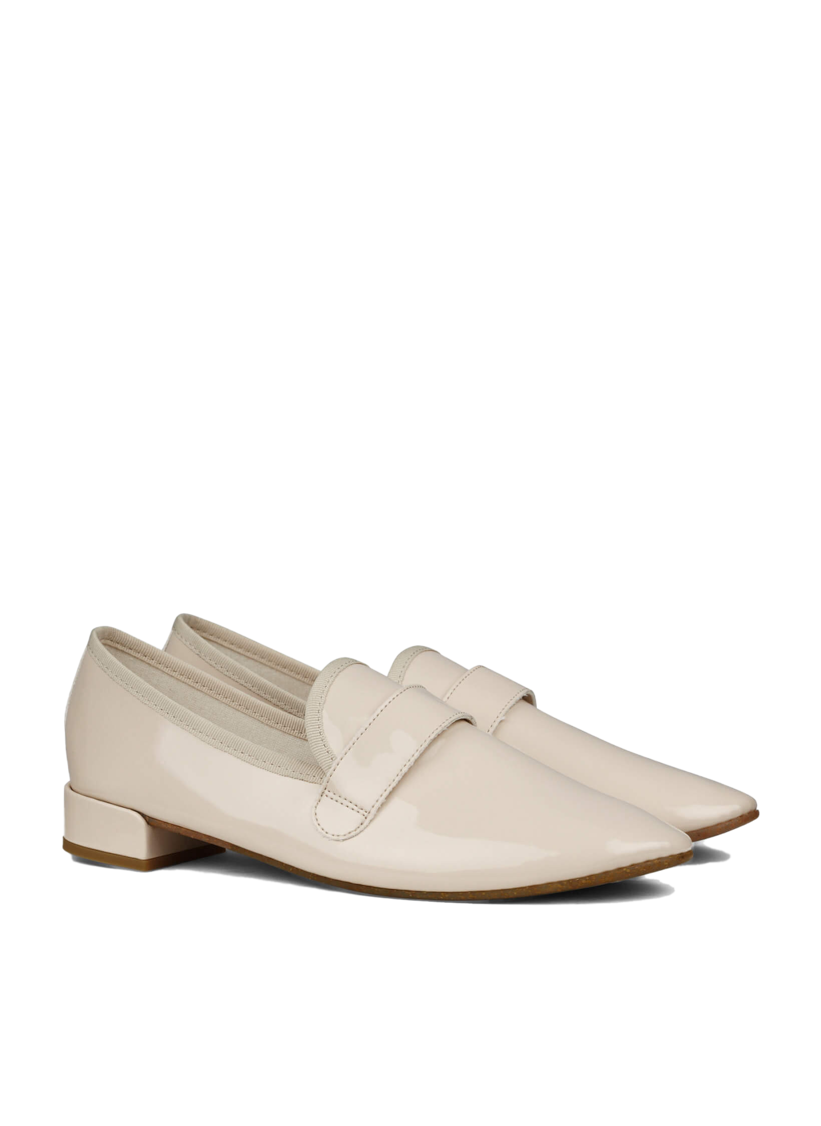 MICHAEL - Mocassins vernis | Beige