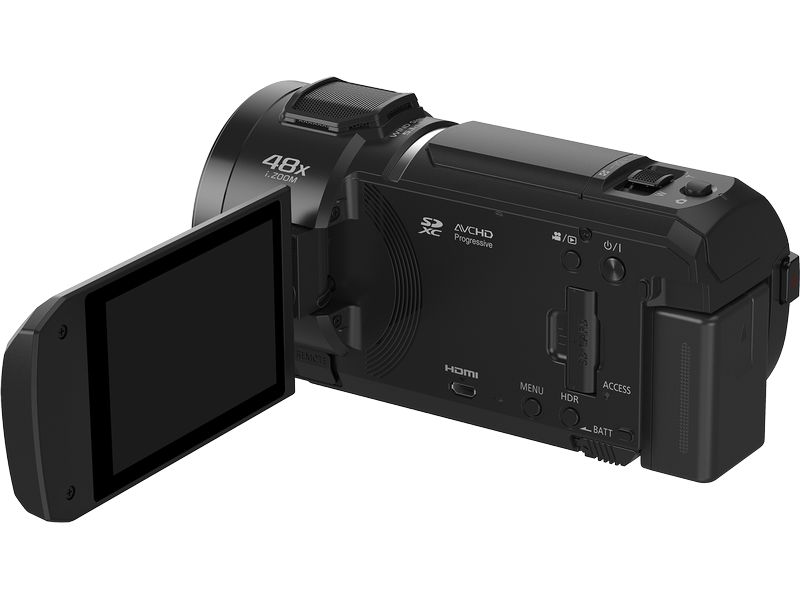 Panasonic Videokamera HC-V900E-K Kompakter Full HD Camcorder