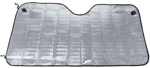 Carpoint - Opvouwbaar Zonnescherm - Zilver - Aluminium - Voorruit