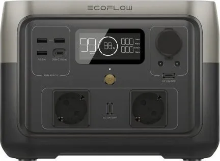 EcoFlow River 2 Max lithium-jernphosphat (LiFePO4) 6 kg