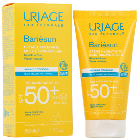 Crème solaire hydratante SPF 50+ Uriage Bariesun  - Peau sensible