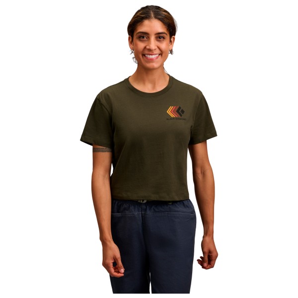 Black Diamond - Women's Faded Crop S/S Tee - T-shirt