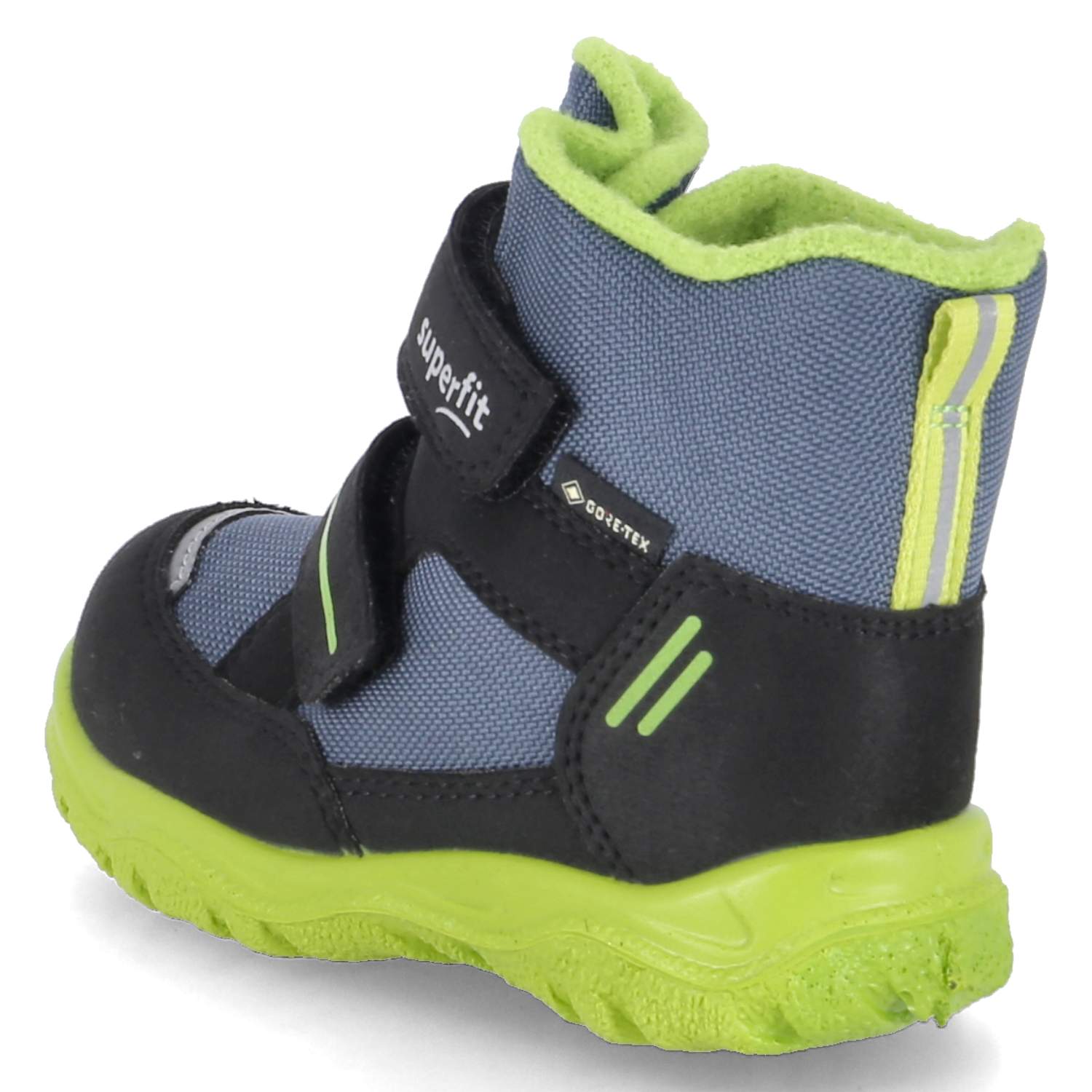 Superfit Winterstiefeletten HUSKY1 - schwarz/hellgrün