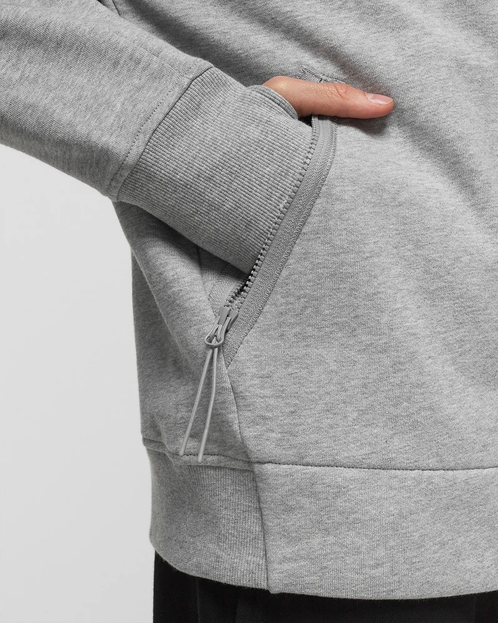 C.P. Company DIAGONAL RAISED FLEECE SWEATSHIRTS - HOODED OPEN