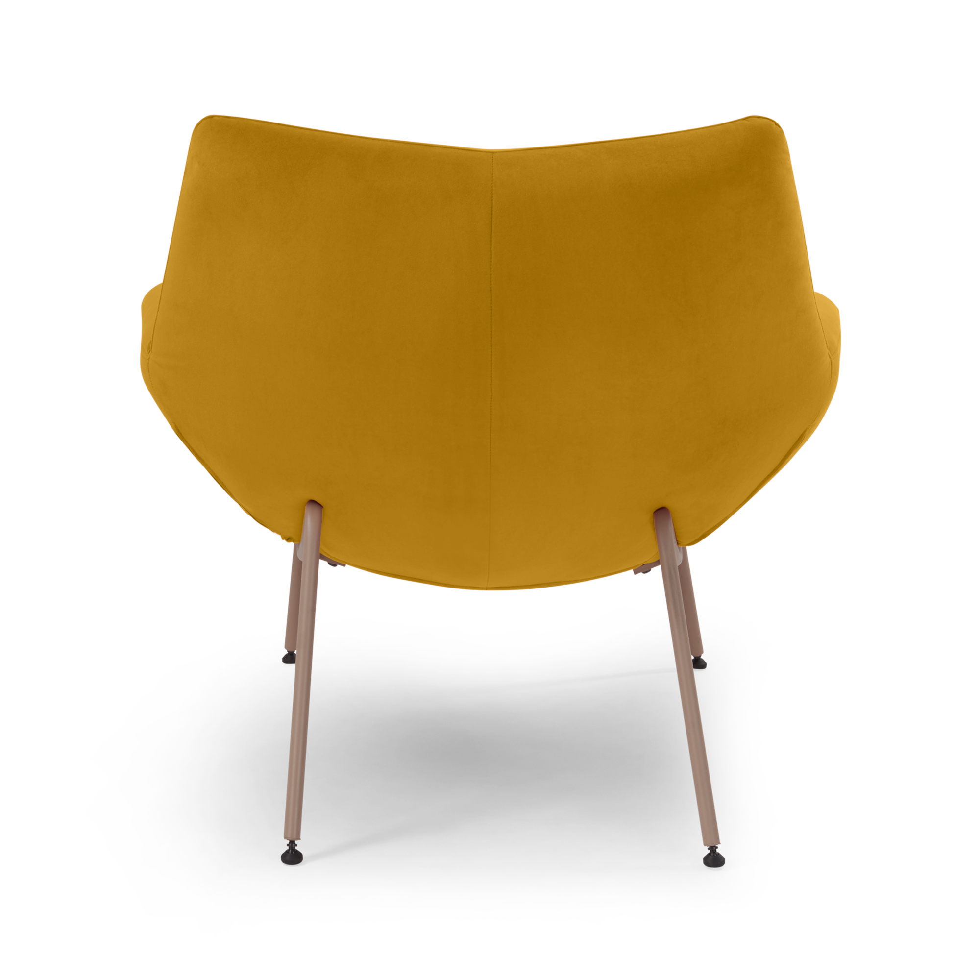Fauteuil Pebble seven ocre