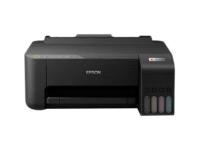 Epson EcoTank L1250 - Printer - farve - blækprinter - kan genopfyldes - A4 - 5760 x 1440 dpi - op til 10 spm (mono) / op til 5 spm (farve) - kapacitet: 100 ark - USB, Wi-Fi - sort