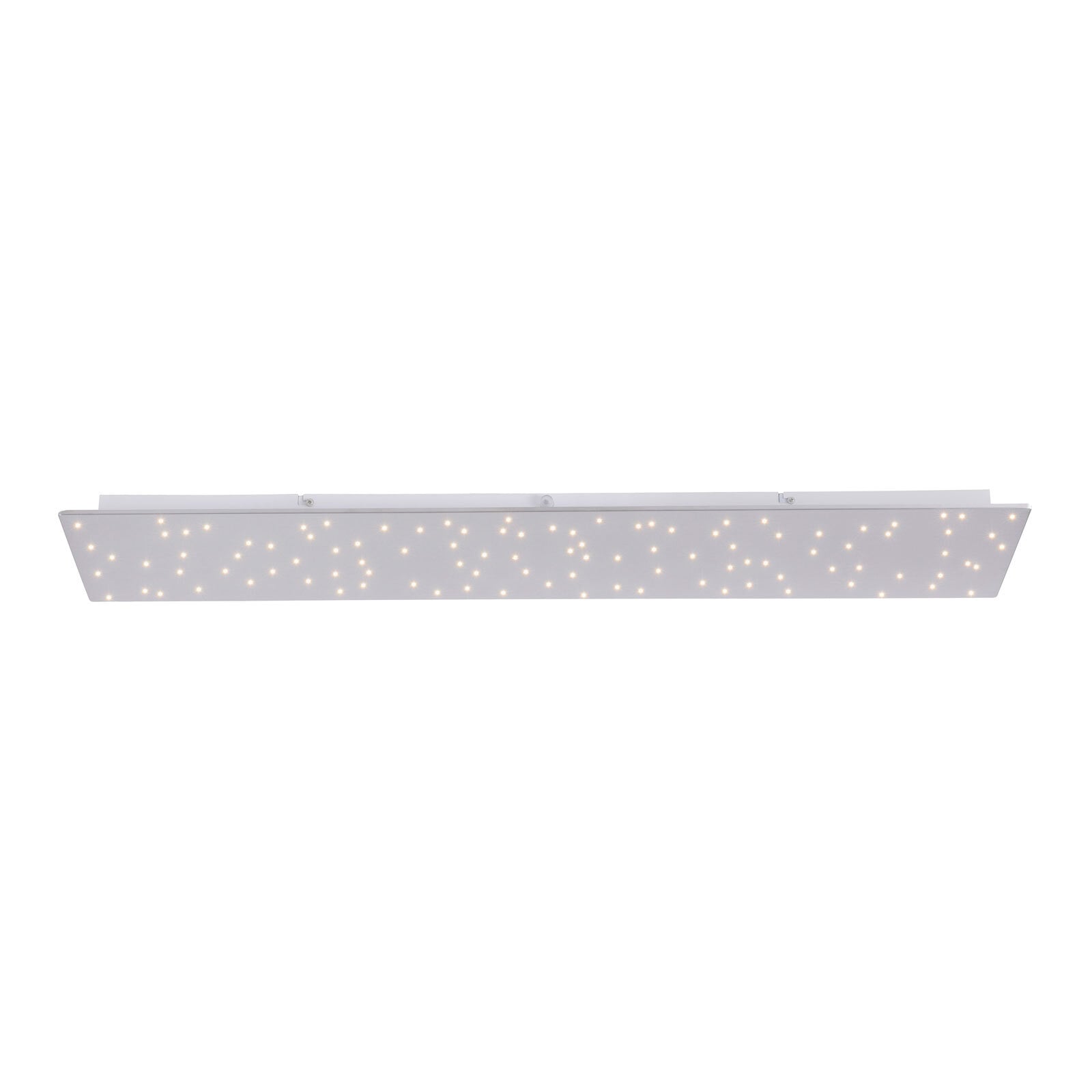 LED-Deckenleuchte Sparkle 100x25 Edelstahl