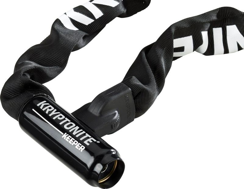 Kryptonite - Keeper 712 - Kettingslot - Zwart - 120 cm - Staal