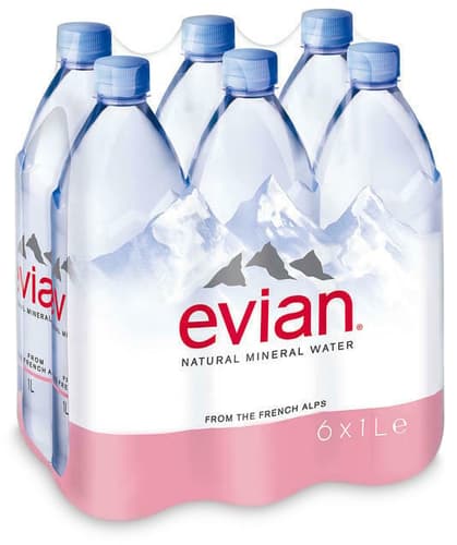 Evian Premium 6x1,0 l PET (EINWEG)