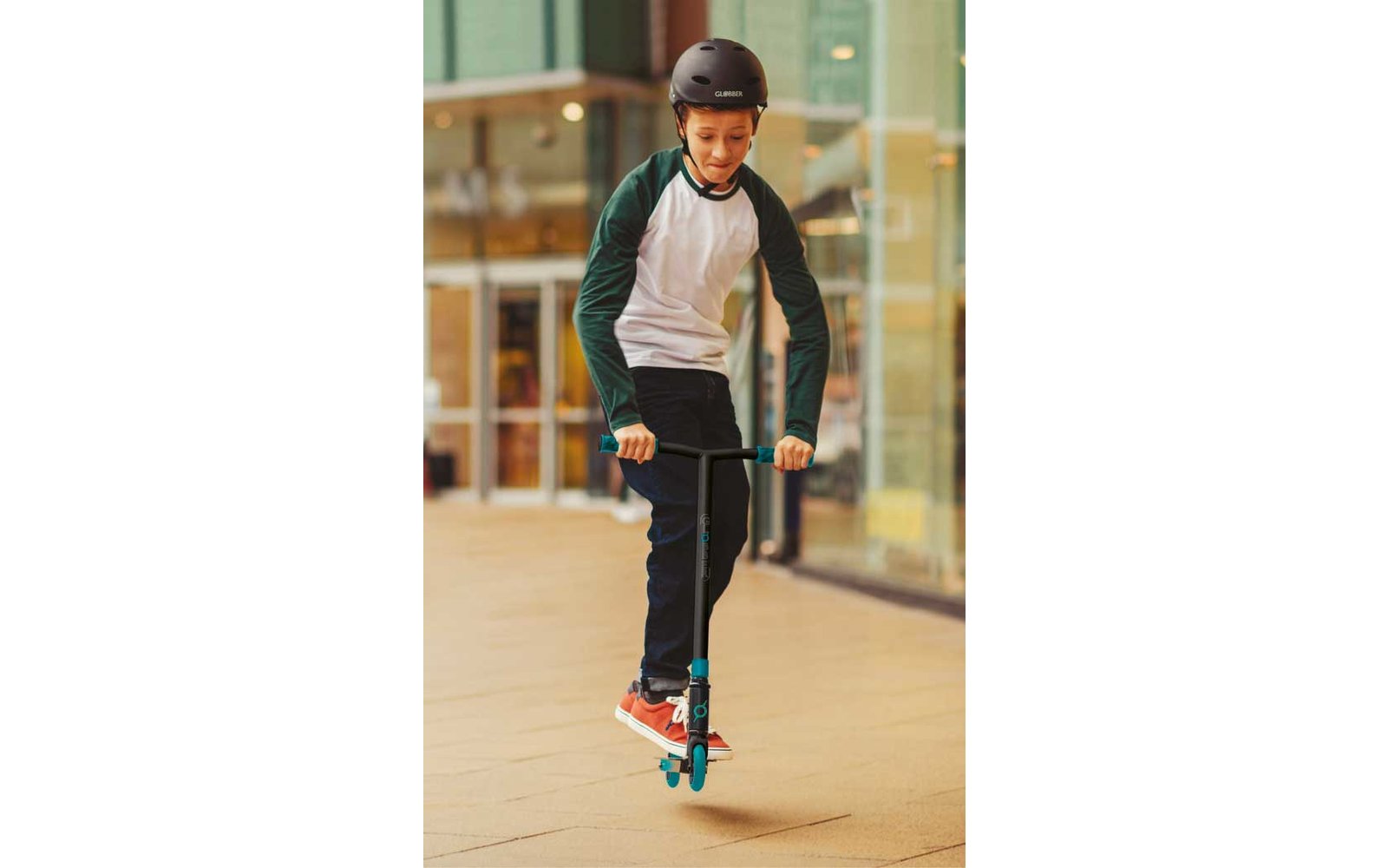 Globber GS 540 klappbarer Stuntscooter Rot