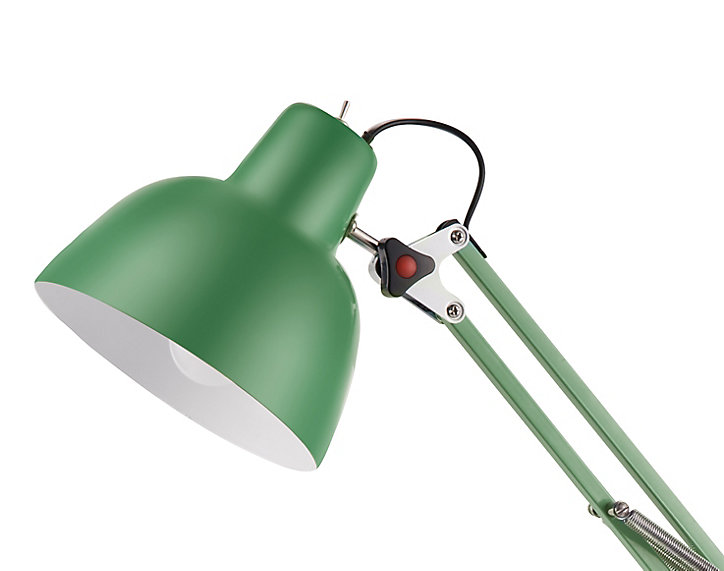 Lampe de table incandescent Ginaz GoodHome E14 vert