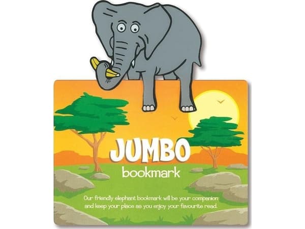 IF Animal Bookmark - Jumbo - Elephant