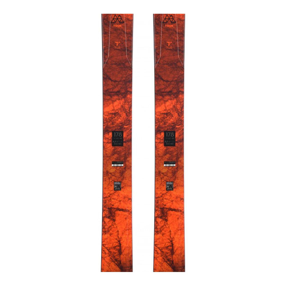 Dynastar M-TOUR 99 F-TEAM - Skis freeride Homme orange/noir/bleu