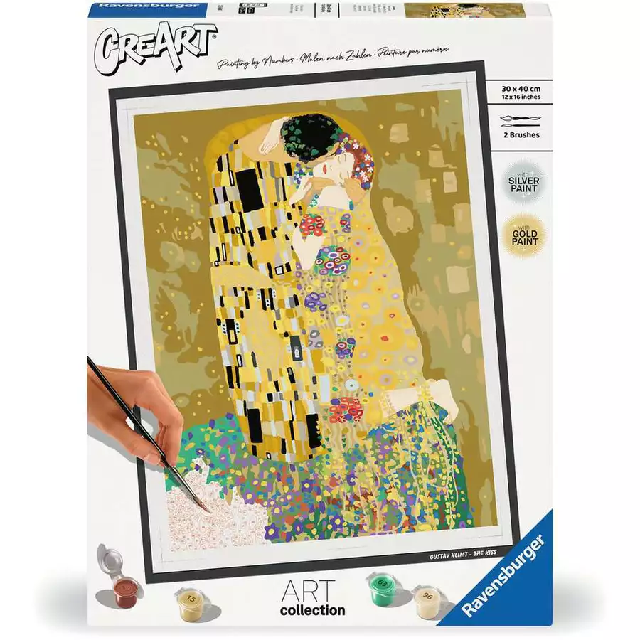 Ravensburger ART Collection: The Kiss (Klimt) bunt