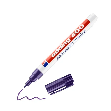 edding 400 permanent marker violett, 1 mm