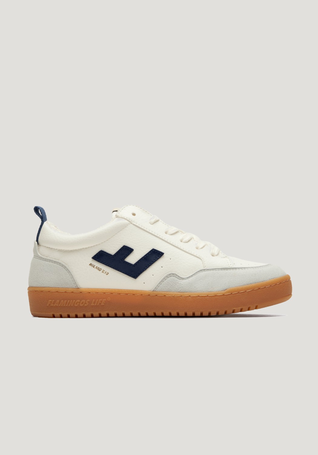 Flamingos Life Sneaker Roland V.10 White Indigo Naturale