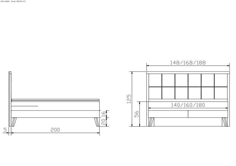 Boxspringbett HASENA NORDIC