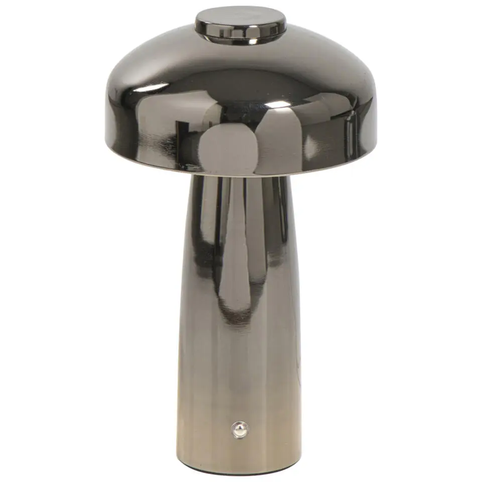 Tafellamp Tinn antraciet USB - 25,5x15x15 cm