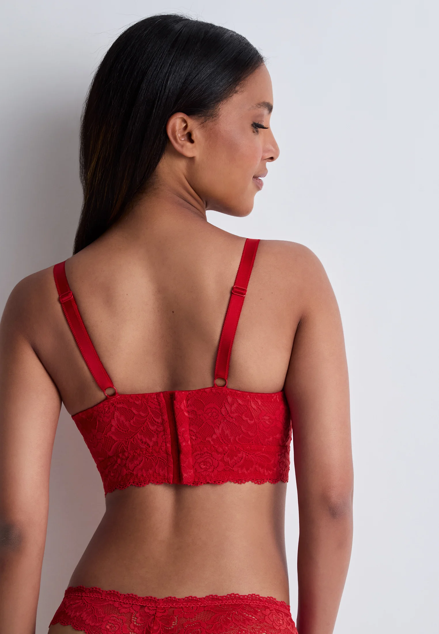 ROSESSENCE - Soutien-gorge brassière confort | Rouge
