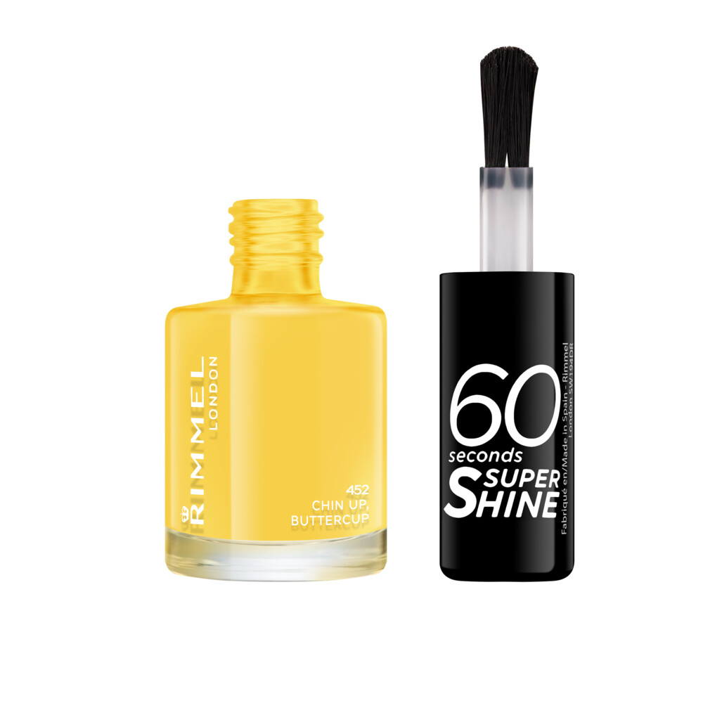 Rimmel Nagellak 60 Seconds SuperShine 452 Chin Up Buttercup8 ml