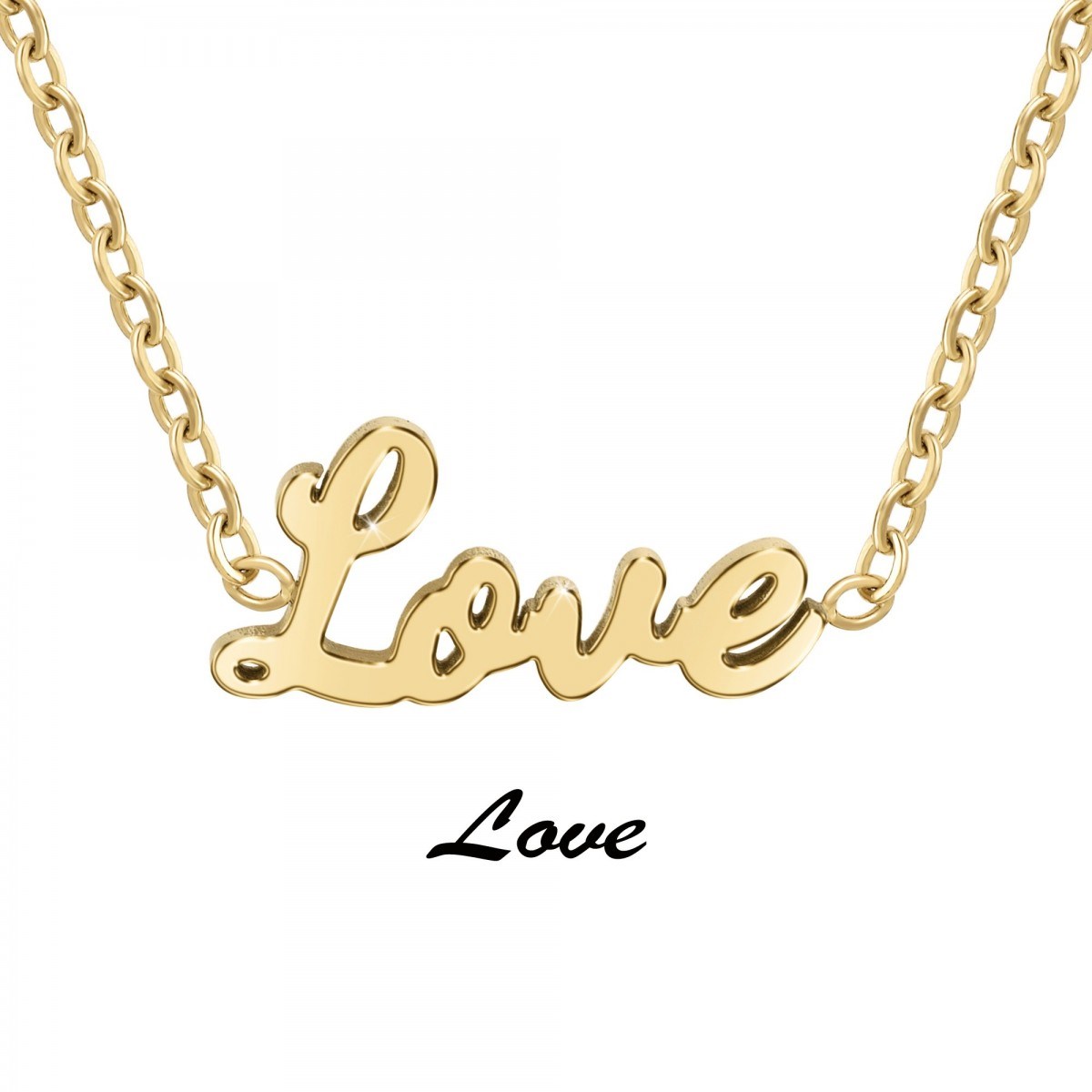 Love - Collier à message