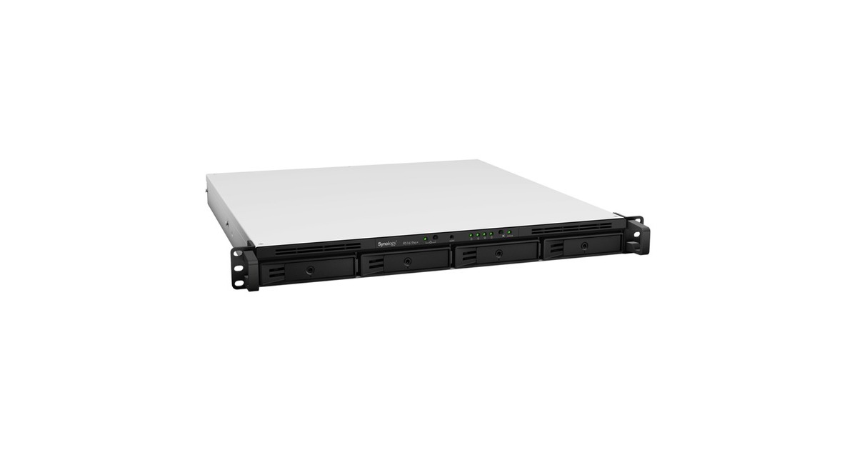 SynologyRackStation RS1619xs+ nas  (2x USB-A 3.2 (5 Gbit/s), RS-232, 4x LAN, RAID, Incl. redundante voeding)
