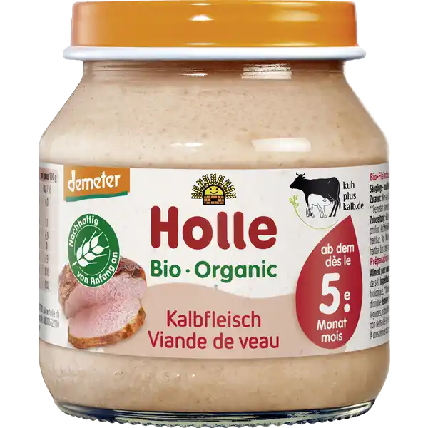 Kalbfleisch ab dem 5. Monat