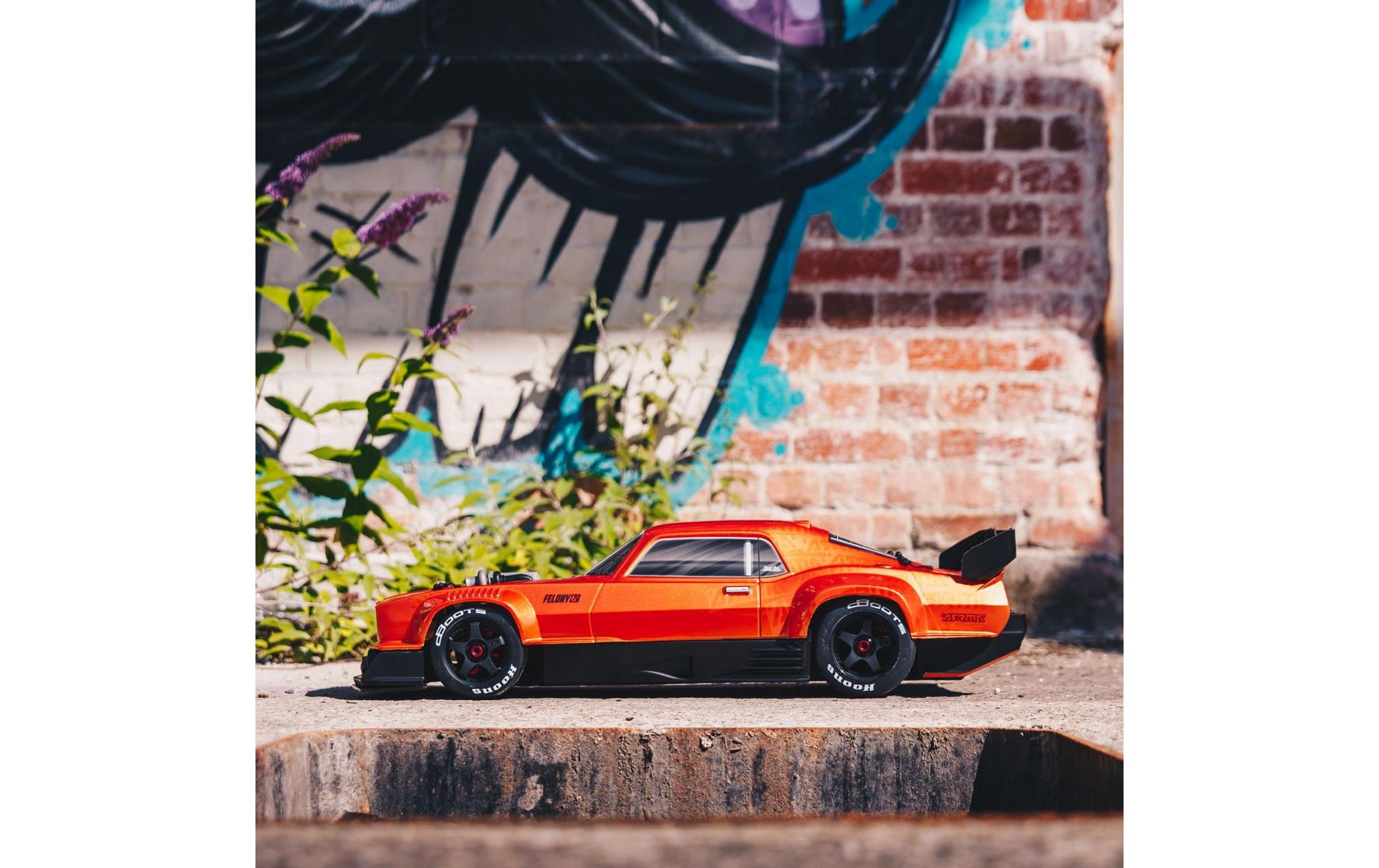 Muscle Car Felony 6S BLX ARTR<br>All-Road Street Bash