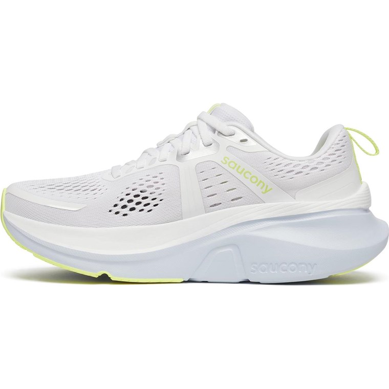 Saucony Guide 18 Womens White/Ice Melt
