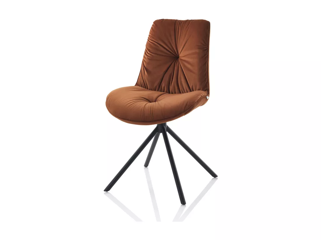 Set de 2 Chaises WENDY orange