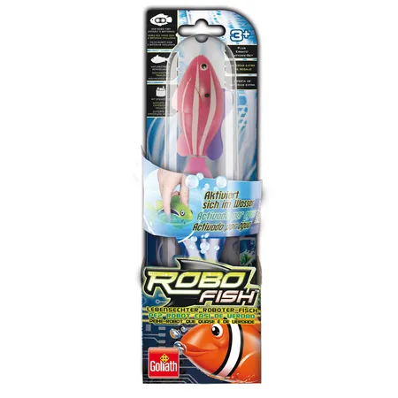 Goliath Toys Robo Fish Clownfisch, pink