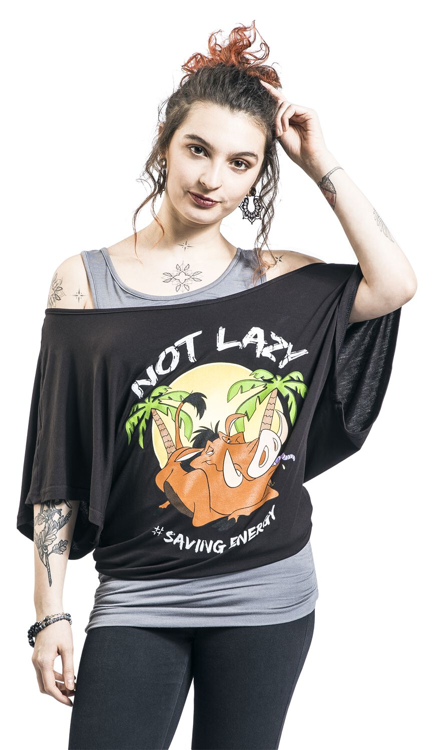 Not Lazy | Le Roi Lion T-Shirt Manches courtes