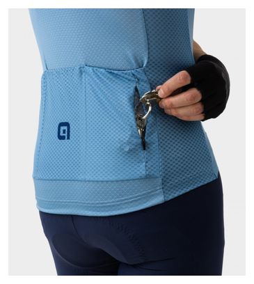 Maillot Manches Courtes Alé Play Bleu Clair