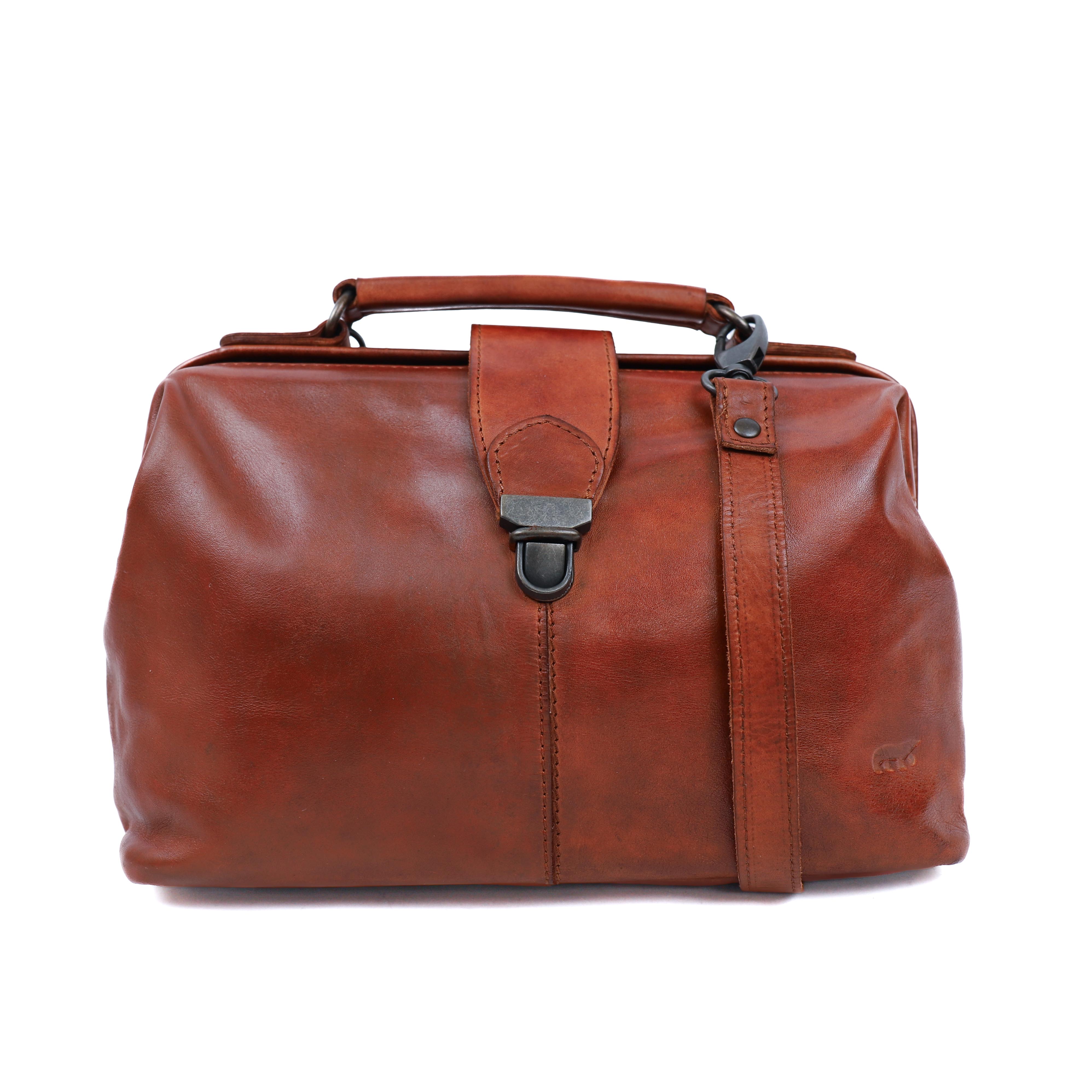Dokterstasje 'Julia' L cognac Cognac