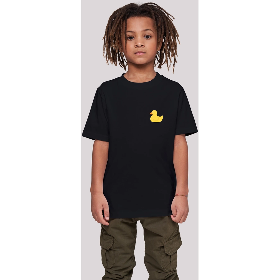 F4NT4STIC T-Shirt Yellow Rubber Duck TEE UNISEX schwarz