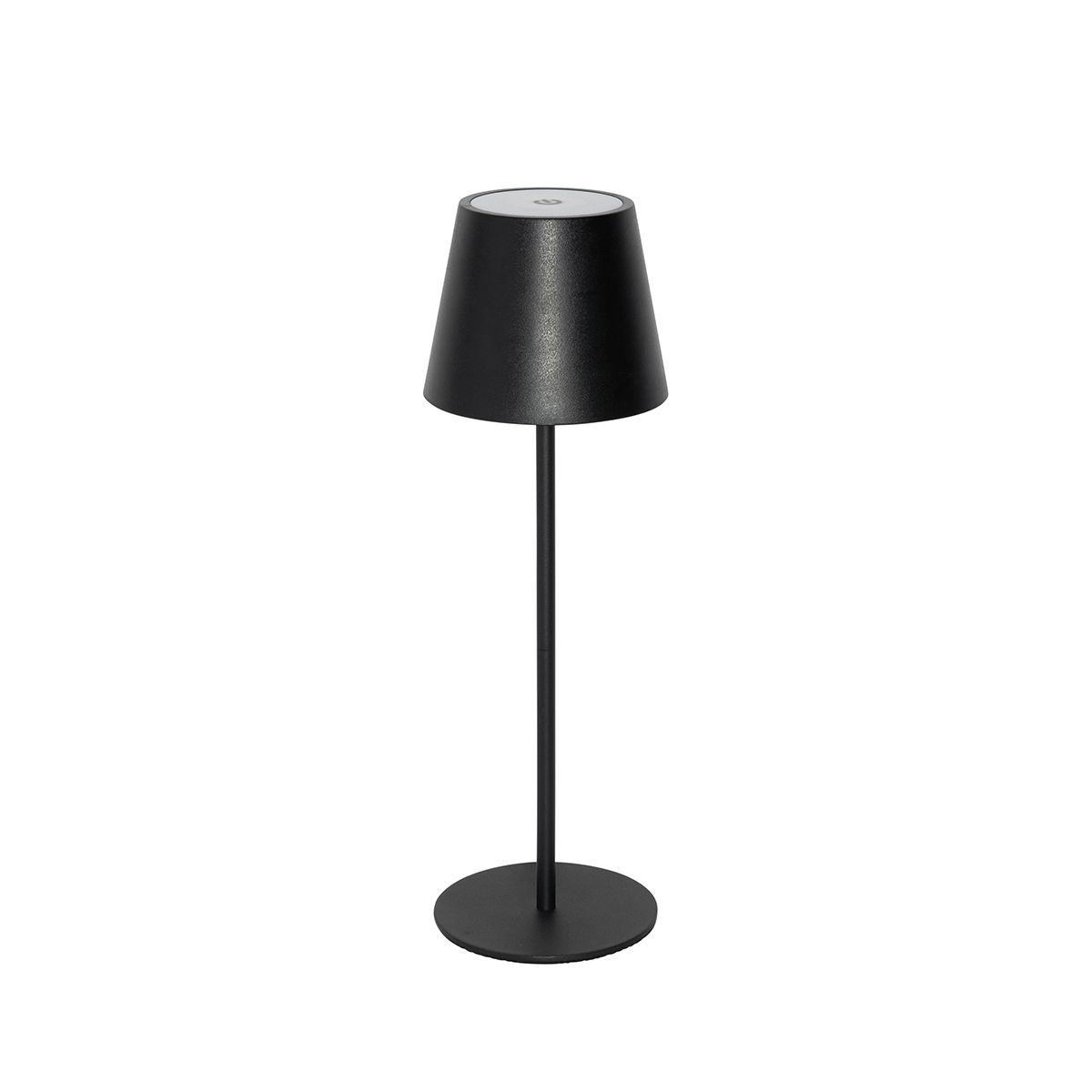 Tafellamp zwart incl. LED dimbaar en oplaadbaar IP54 - Murdock