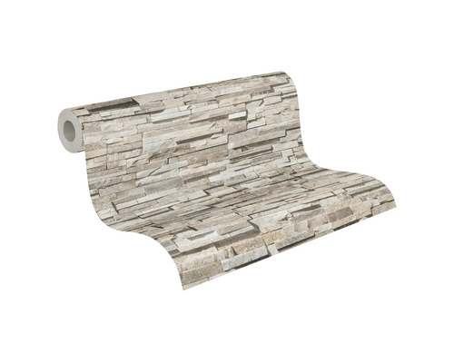 Vliesbehang 38816-1 Metropolitan Stories 3 steenlook beige