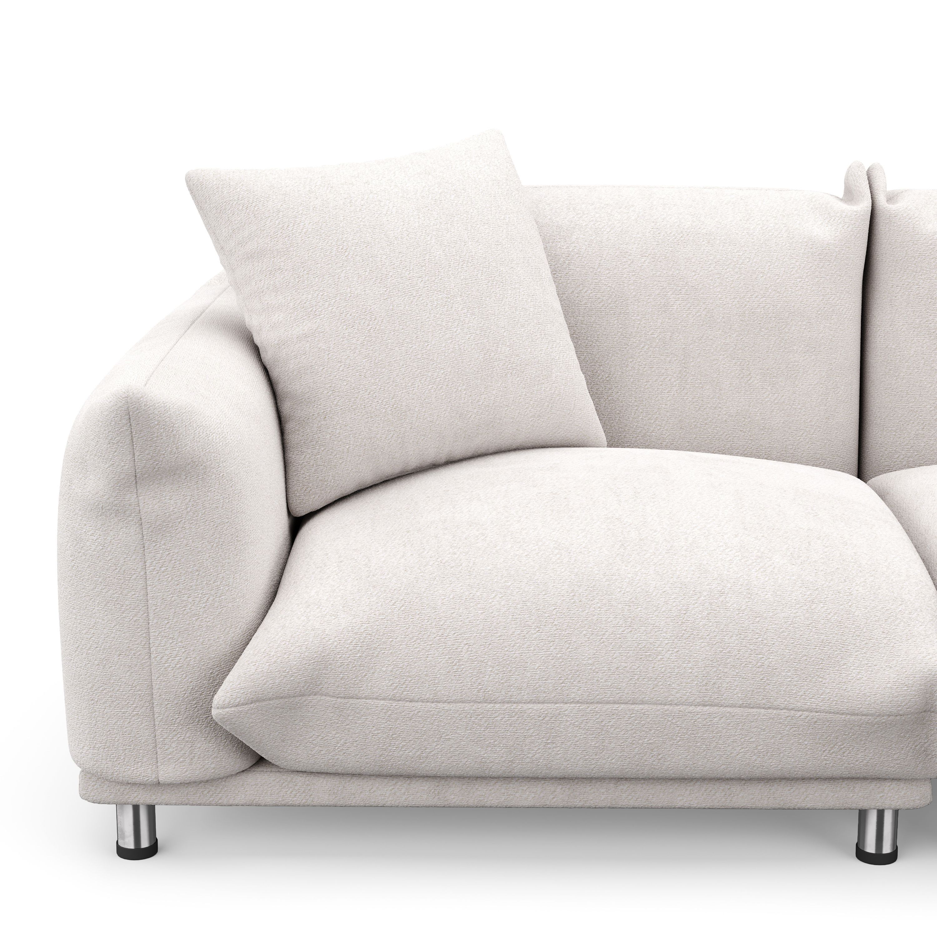 Sofa KAJA 3-Sitzer creme