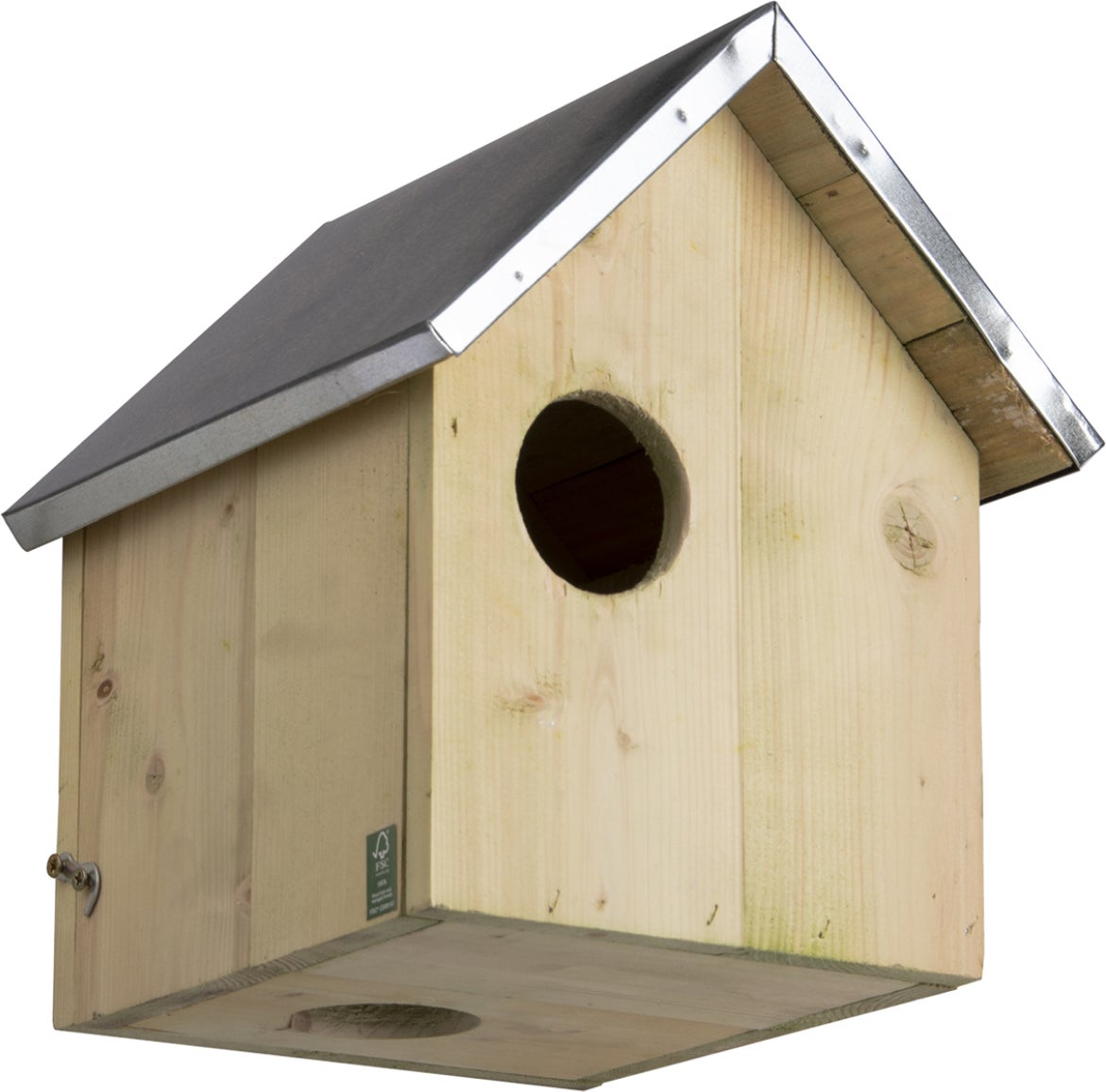 Esschert Design eekhoornhuis naturel 25,3 x 26,3 x 29 cm
