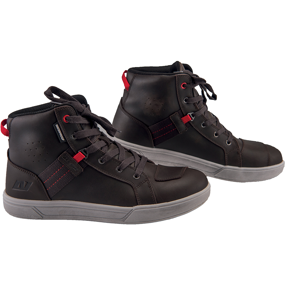 All One - Chaussures Flip Waterproof Marron / Rouge