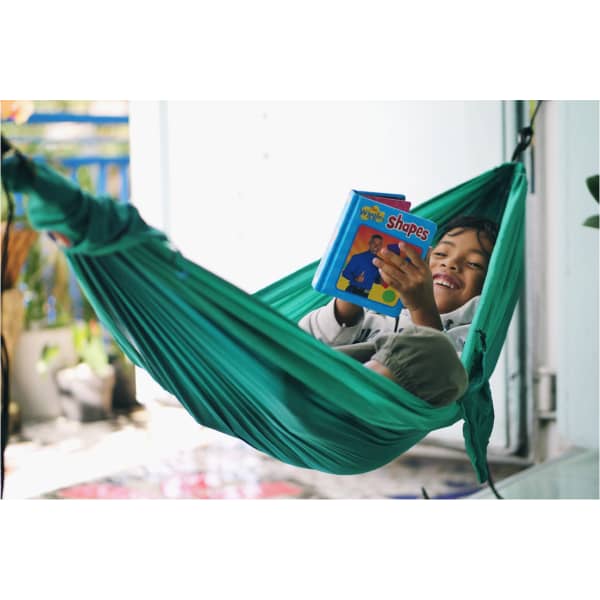 Hamac bivouac TICKET TO THE MOON MINI HAMMOCK SET EMERALD GREEN/GREEN
